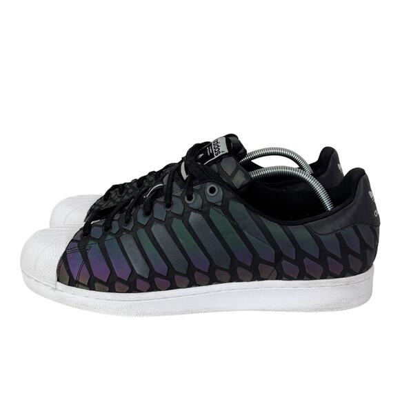 Adidas Superstar Xeno 2015 Men’s Size 12 Black Reflective D69366 - Picture 1 of 11